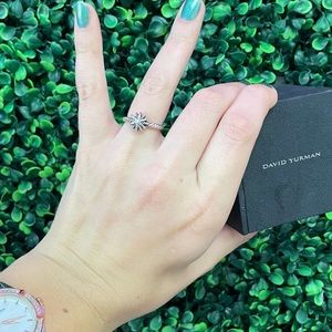 David Yurman Starburst Ring With Diamonds ✨ 6